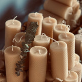 Honeycomb Pattern Pillar